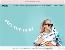 Tablet Screenshot of nakedcph.com